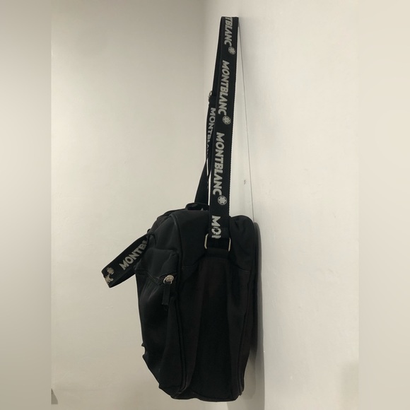 MONTBLANC   SHOULDER BAG   NYLON   Used - Picture 1 of 11